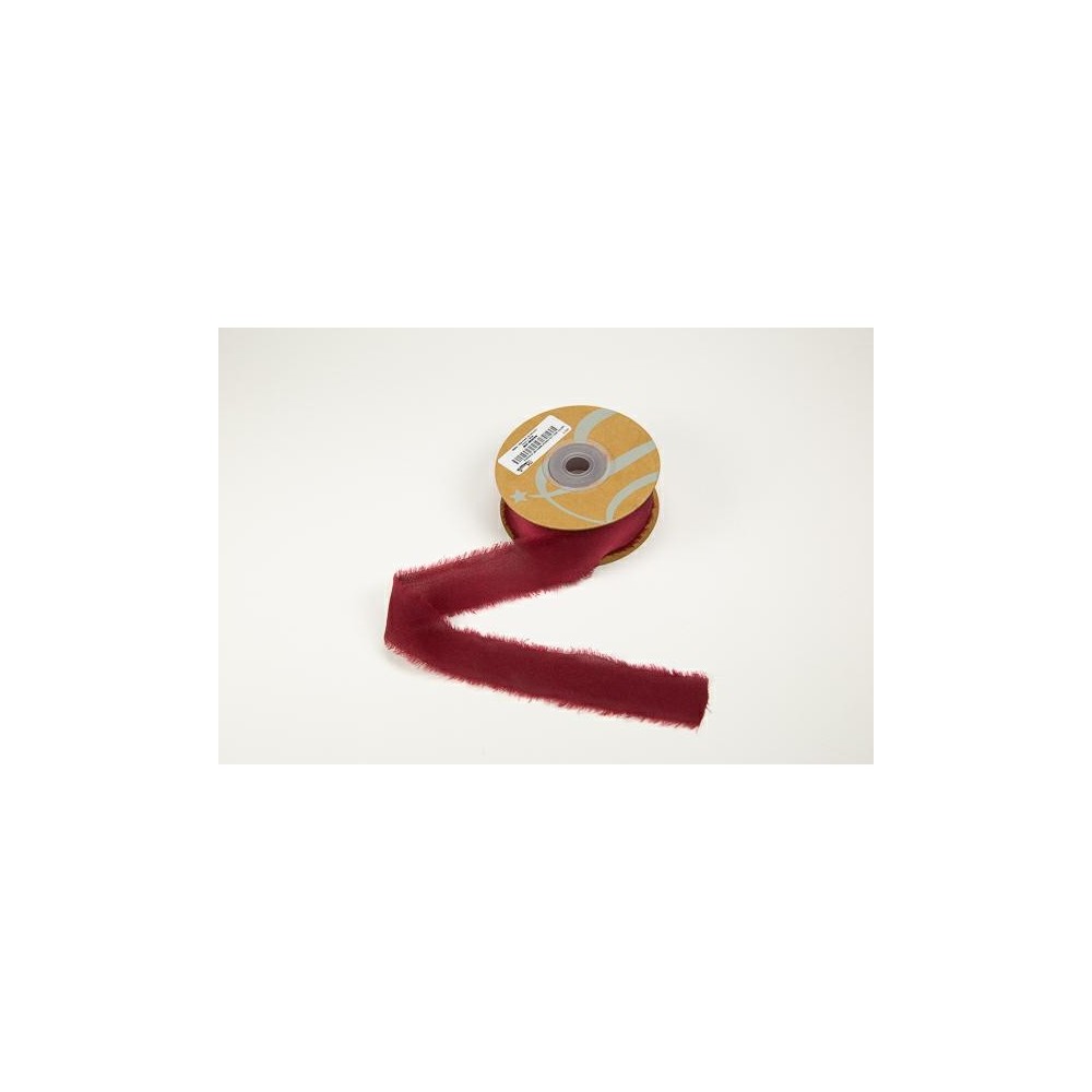 NASTRO RASO C FRANGIA 25X15MT BORDEAUX